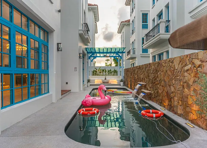 Appartamento Chuỗi 6 Ngủ Sun Ferria Có Bể Bơi - Sát Biển Bãi Cháy